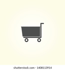 luggage icon vector icon on white background