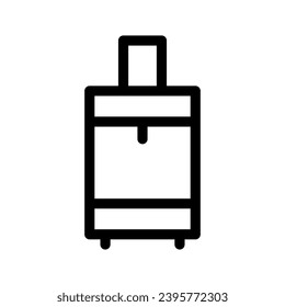 Luggage Icon Vector Symbol Design Illustration