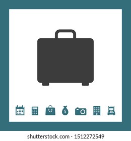 Luggage icon for web and mobile