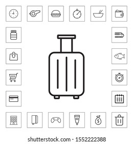 Luggage icon for web and mobile