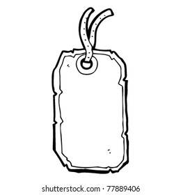 luggage label cartoon
