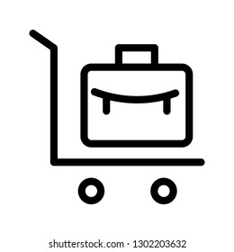 luggage line icon