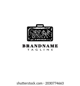 luggage logo icon design template modern vector