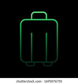 Luggage nolan icon. Simple thin line, outline vector of Summer icons for ui and ux, website or mobile application