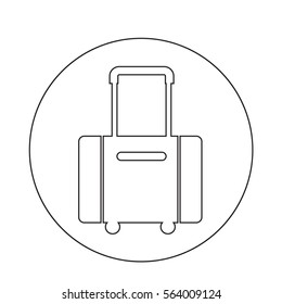 luggage symbol icon