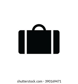Luggage symbol vector icon