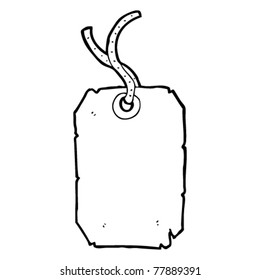 luggage tag cartoon