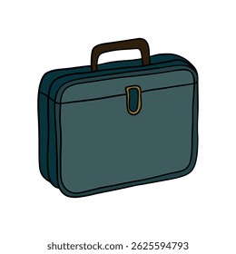 Luggage travel. Carry-on travel bag, and packing baggage for tourism, trolley bag for ravel essentials