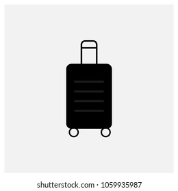 Luggage Vector Icon