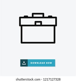 Luggage vector icon
