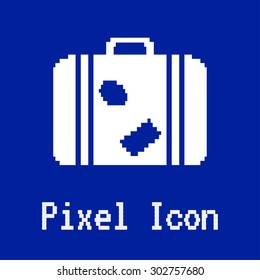 Luggage vector icon