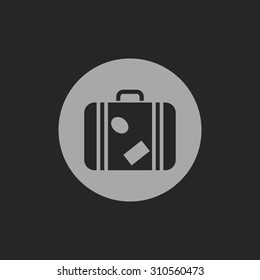 Luggage vector icon