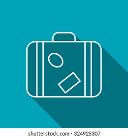 Luggage vector icon