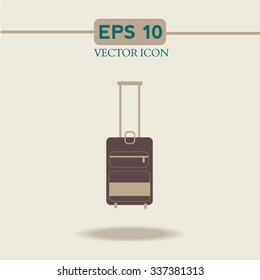 Luggage vector icon.