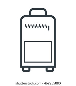 Luggage Vector Icon