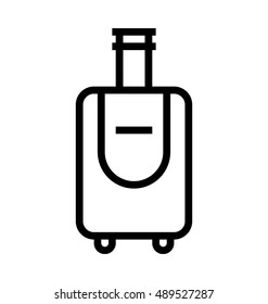 Luggage Vector Icon