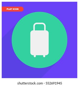 luggage vector icon