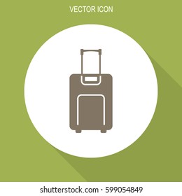 Luggage vector icon.