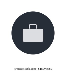 luggage vector icon illustration, for mobile and web design