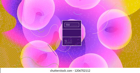 plano de fundo de cor fluida. Forma líquida . Vetor Eps10.