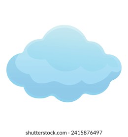 Lullaby night cloud icon cartoon vector. Body cradle. Diaper child