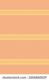 Lulti textile seamless vertical, model texture lines vector. Iixties stripe background fabric pattern in orange and yellow colors palette.