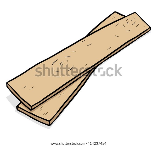 Lumber Cartoon Vector Illustration Hand Drawn Stock Vector (Royalty ...