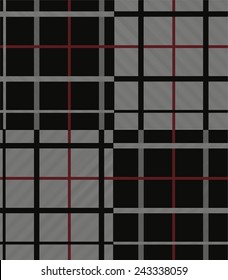 Lumber Jack Plaid Flannel twill seamless woven pattern