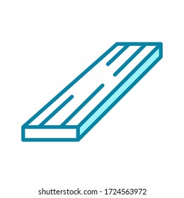 lumber - log - wood plank icon vector design template