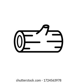 lumber - log - wood plank icon vector design template