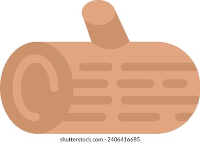 lumber single vector line icon
