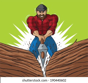 Lumberjack chop