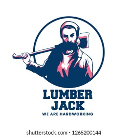 lumberjack design art