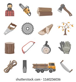 Lumberjack Equipment Icons