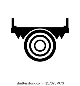Lumberjack Logo. Timber Icon. Logging Symbol. Vector Eps 08.