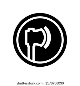 Lumberjack Logo. Timber Icon. Logging Symbol. Vector Eps 08.