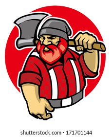 lumberjack mascot