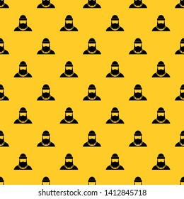 Lumberjack pattern seamless vector repeat geometric yellow for any design