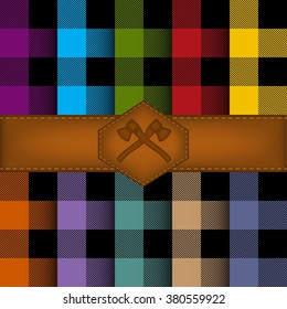 Lumberjack pattern set