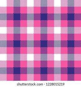 Lumberjack seamless pattern