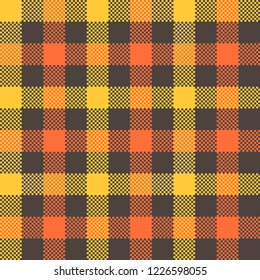 Lumberjack seamless tartan pattern