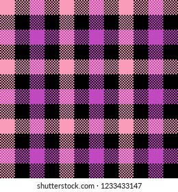 Lumberjack seamless tartan pattern