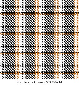 Lumberjack Seamless Vector Pattern. Trendy Hipster Style Background. Tartan and Buffalo Check Plaid Pattern. Vector illustration.