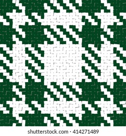 Lumberjack Seamless Vector Pattern. Trendy Hipster Style Background. Tartan and Buffalo Check Plaid Pattern. Vector illustration.