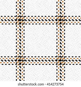 Lumberjack Seamless Vector Pattern. Trendy Hipster Style Background. Tartan and Buffalo Check Plaid Pattern. Vector illustration.