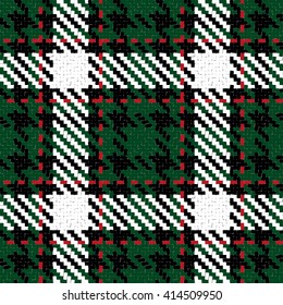 Lumberjack Seamless Vector Pattern. Trendy Hipster Style Background. Tartan and Buffalo Check Plaid Pattern. Vector illustration.