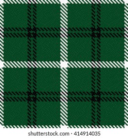 Lumberjack Seamless Vector Pattern. Trendy Hipster Style Background. Tartan and Buffalo Check Plaid Pattern. Vector illustration.