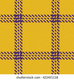 Lumberjack Seamless Vector Pattern. Trendy Hipster Style Background. Tartan and Buffalo Check Plaid Pattern. Vector illustration.