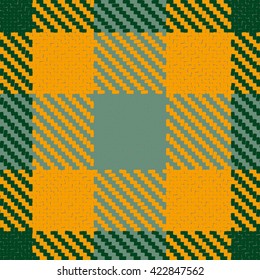 Lumberjack Seamless Vector Pattern. Trendy Hipster Style Background. Tartan and Buffalo Check Plaid Pattern. Vector illustration.