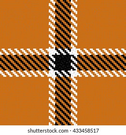 Lumberjack Seamless Vector Pattern. Trendy Hipster Style Background. Tartan and Buffalo Check Plaid Pattern. Vector illustration.